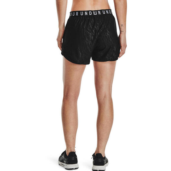 Under Armour Women’s Logo Waistband Play Up Short, Black sz. L - Picture 3 of 6